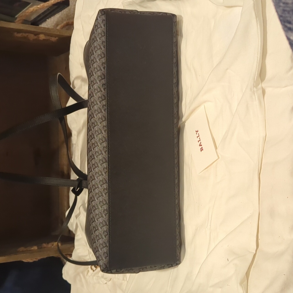 Bally Monogram Tote with Pouch - Picture 7 of 16